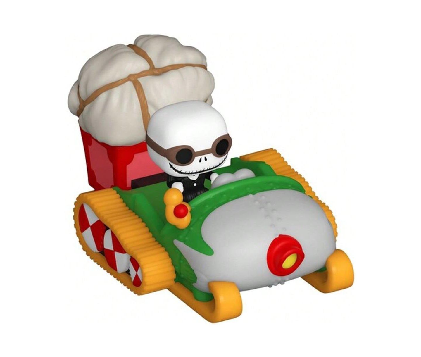 Виниловая фигурка Funko Pop! Bitty Ride Jack Skellington со снегоходом, 2 шт., от 3 лет, цвет: Open Miscellaneous — фото 1