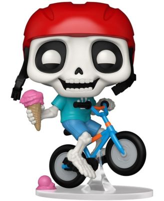 Pop! Skeleton Summer - Bike Rider Skully 3.65" Vinyl Figure, Ages 3+
