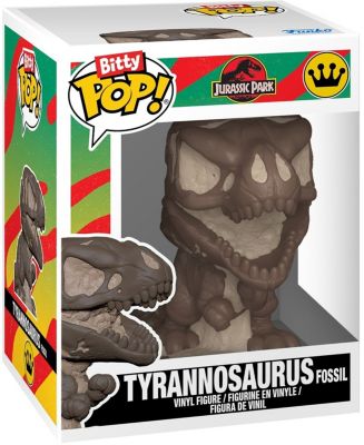 Bitty Pop Jurassic Park T-Rex and Dilo 2-Pack Vinyl Figure, Ages 6+