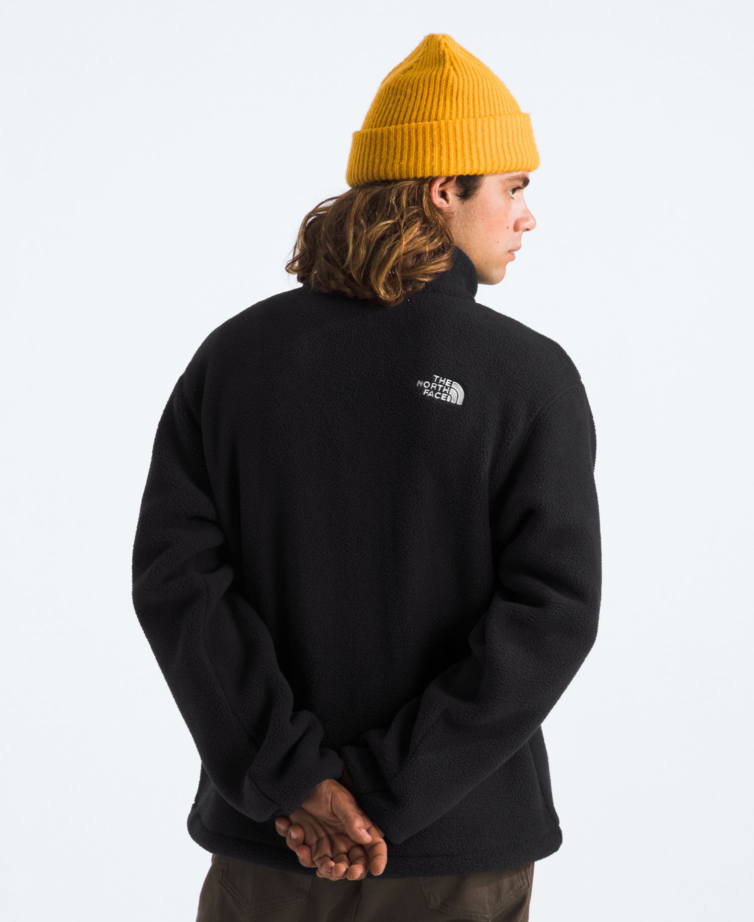 Men's Fleeski Relaxed-Fit Quarter-Zip Fleece Pullover