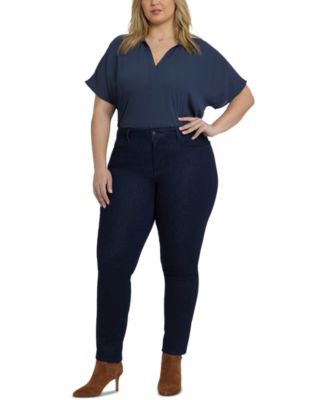 Plus Size Sheri Slim Jeans