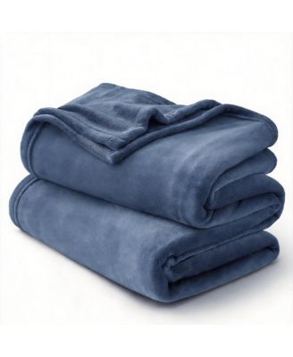 Outdoor Camping Fleece Blankets King Size Bed Blanket Soft Lightweight Plush Cozy