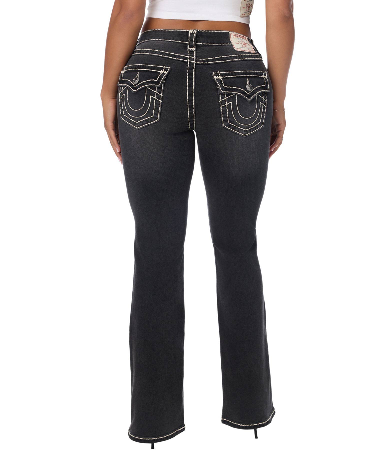 Women's Becca Low-Rise Cotton-Blend Bootcut Jeans