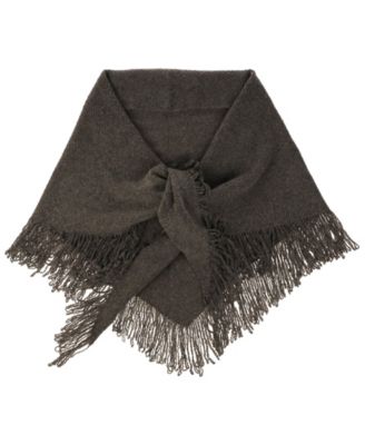 Knitted Triangle Scarf