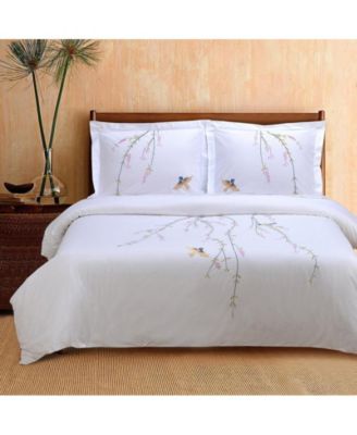 Spring Cotton 3-Piece Duvet Cover Set