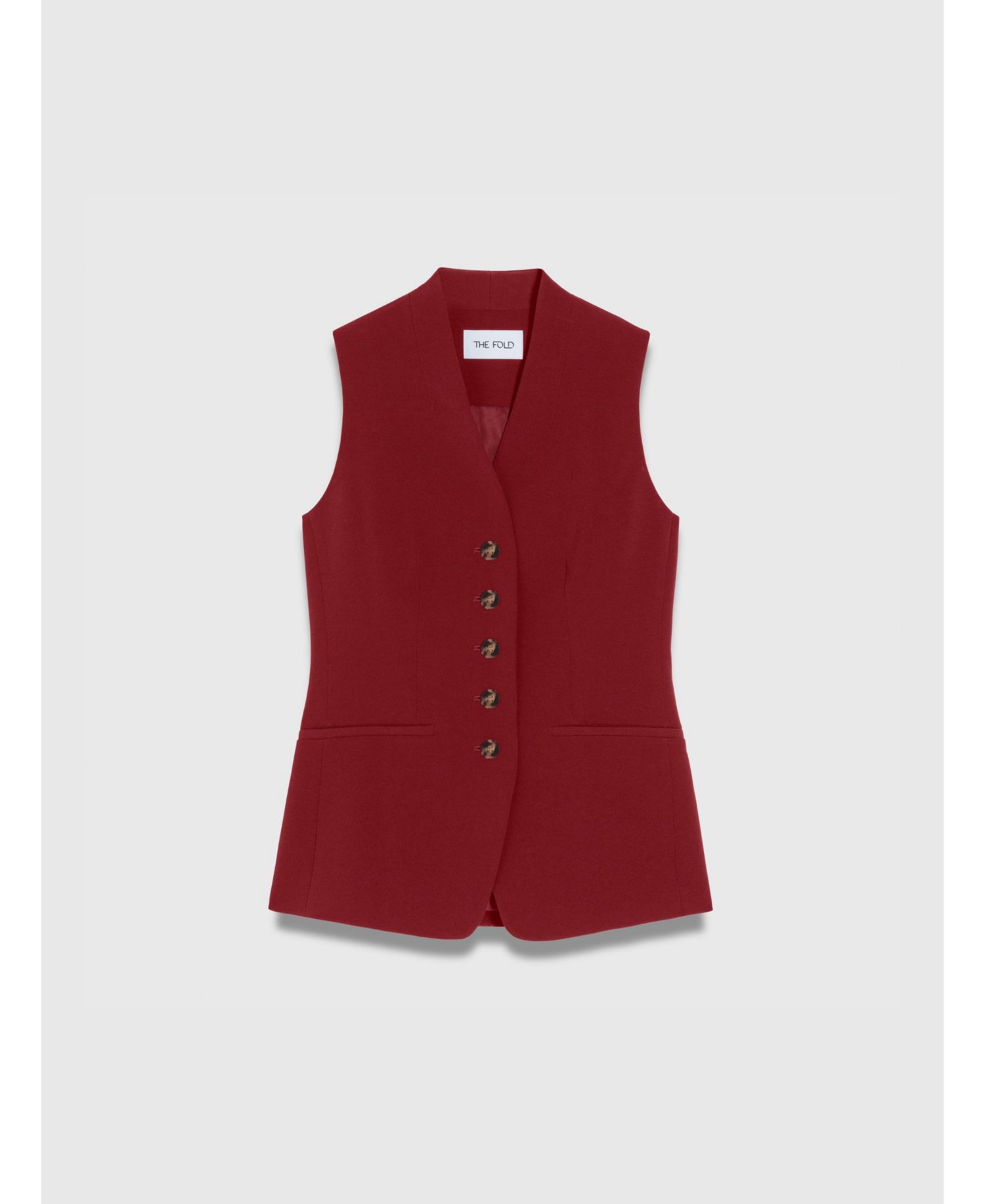 Women's Tailored Longline Hartley V-Neck Waistcoat