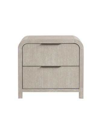 Tavari Contemporary 2-Drawer Wood Nightstand