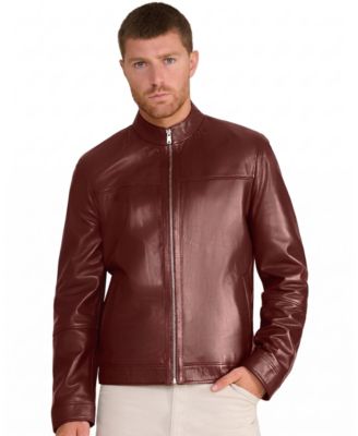 Men's Otis Racer Leather Jacket