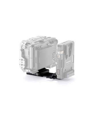 Adjustable Arca-Type Receiver for V-Mount Battery Plate, Black