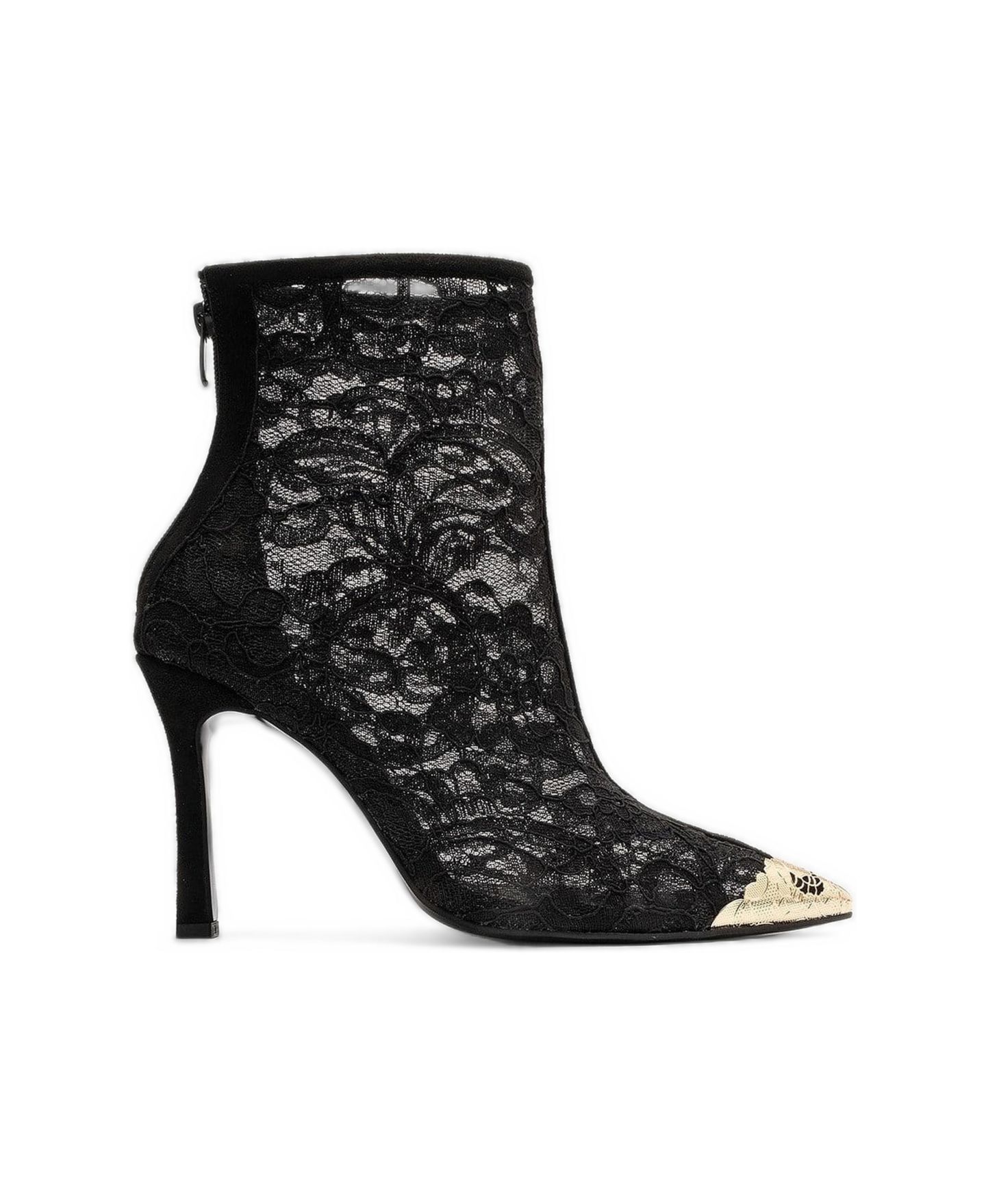 Женские ботинки Prologue Shoes Cliff Stiletto Pointed-Toe Lace, цвет: Чёрный — фото 2