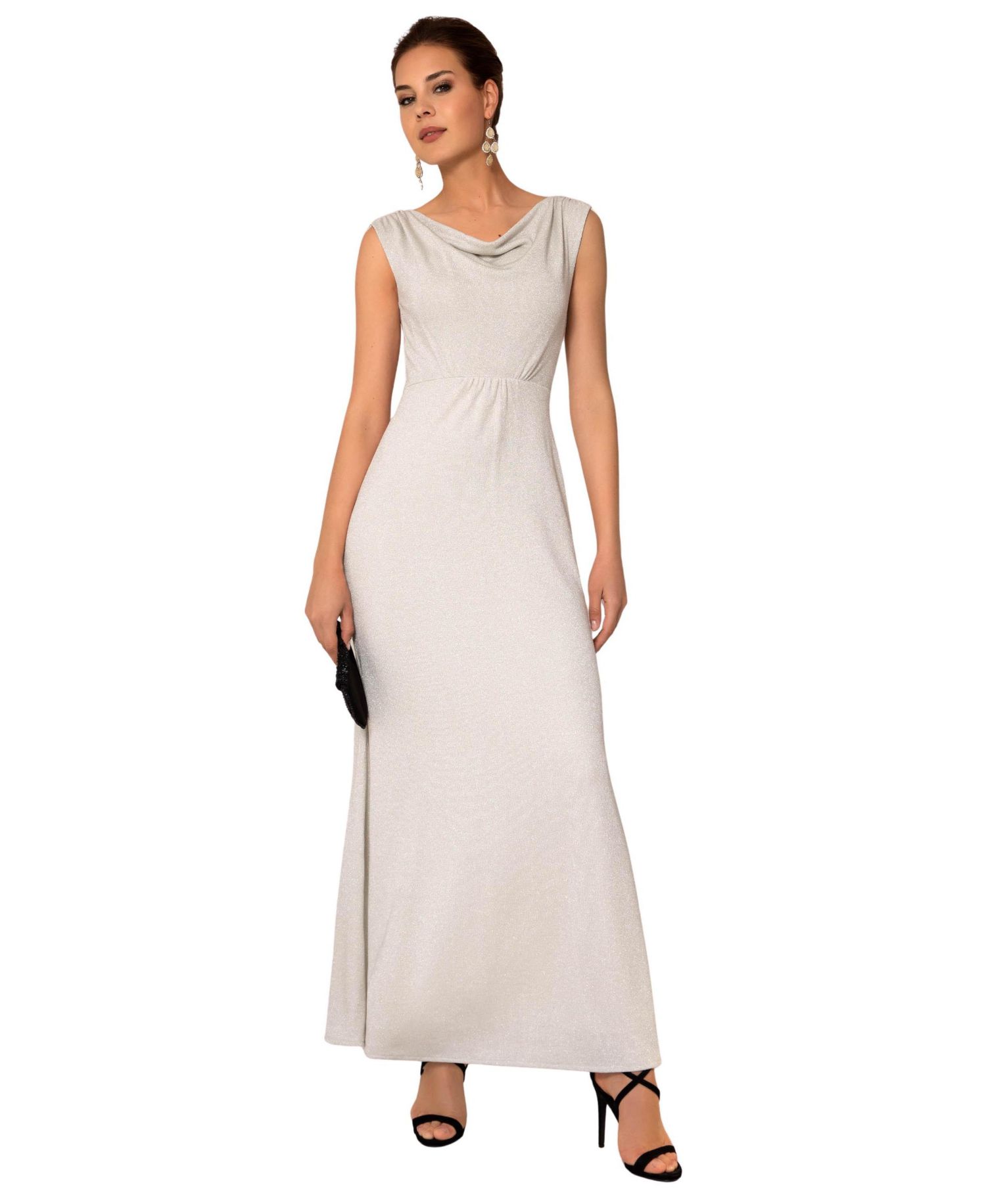 Women's Cruise Cowl Neck Maxi Dress