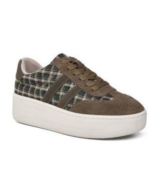 Women's Danny Platform Suede Sneakers