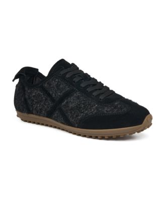 Women's Emily Suede Low-Profile Retro Sneakers