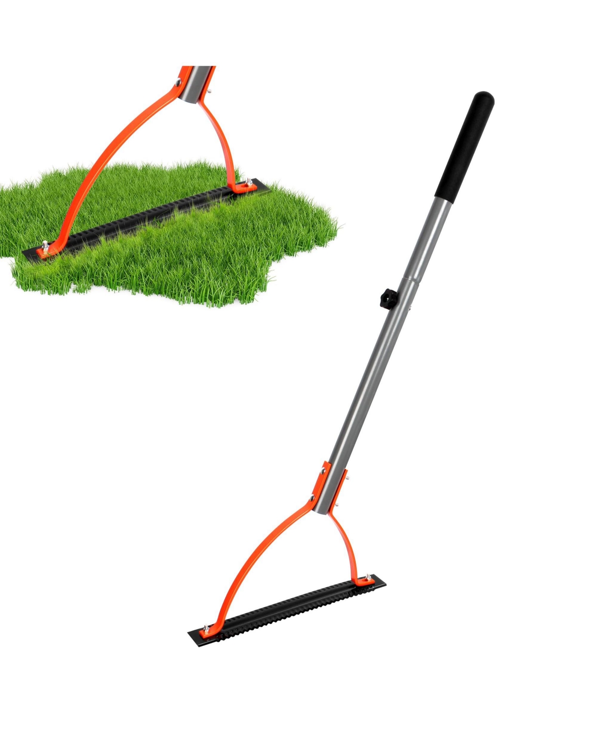 Xdovet 41IN Double edged Scythe For Weeds Grass