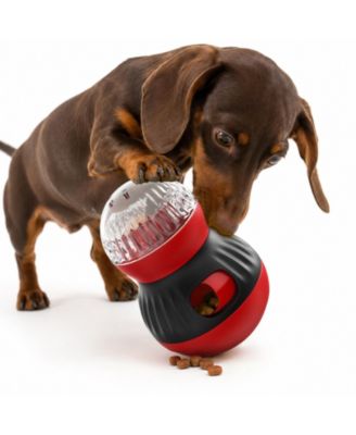 Dog Interactive Puzzle Treat Dispensing Ball Adjustable Slow Feeder Enrichment Toy