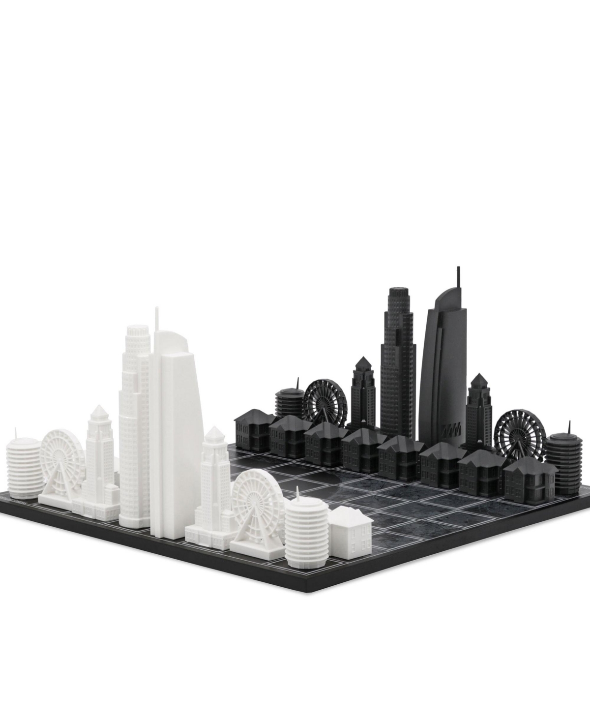 Skyline Chess Los Angeles Edition 32-Piece Chess Set, Ages 12+