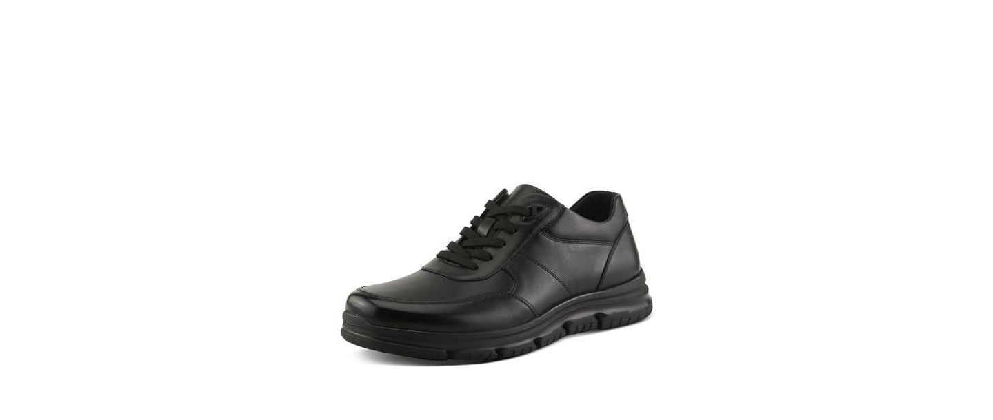 Мужские кроссовки Spring Step Rodney Fashion Sneaker with Memory Foam Insole, цвет: Чёрный — фото 2