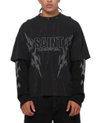 Men's La Familia Oversized Graphic Long-Sleeve T-Shirt