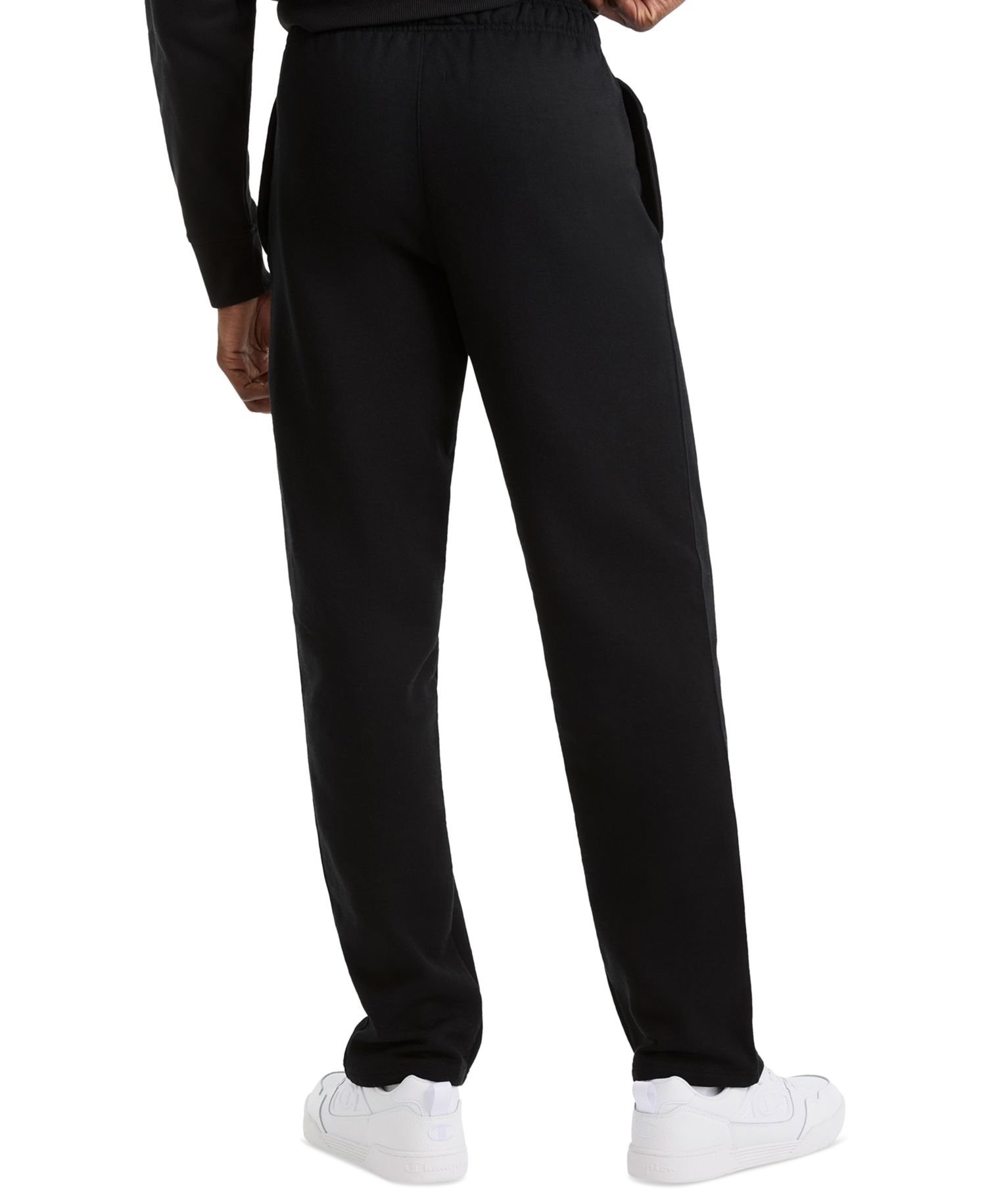 Men's Powerblend Open-Bottom Fleece Sweatpants