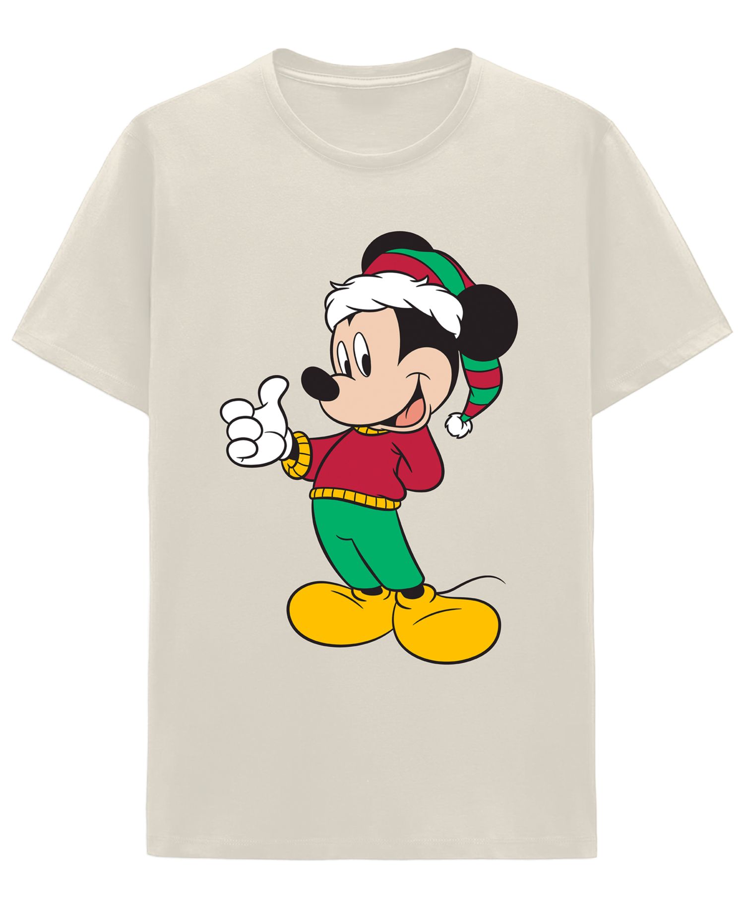 Men's Christmas Mickey Classic-Fit T-Shirt