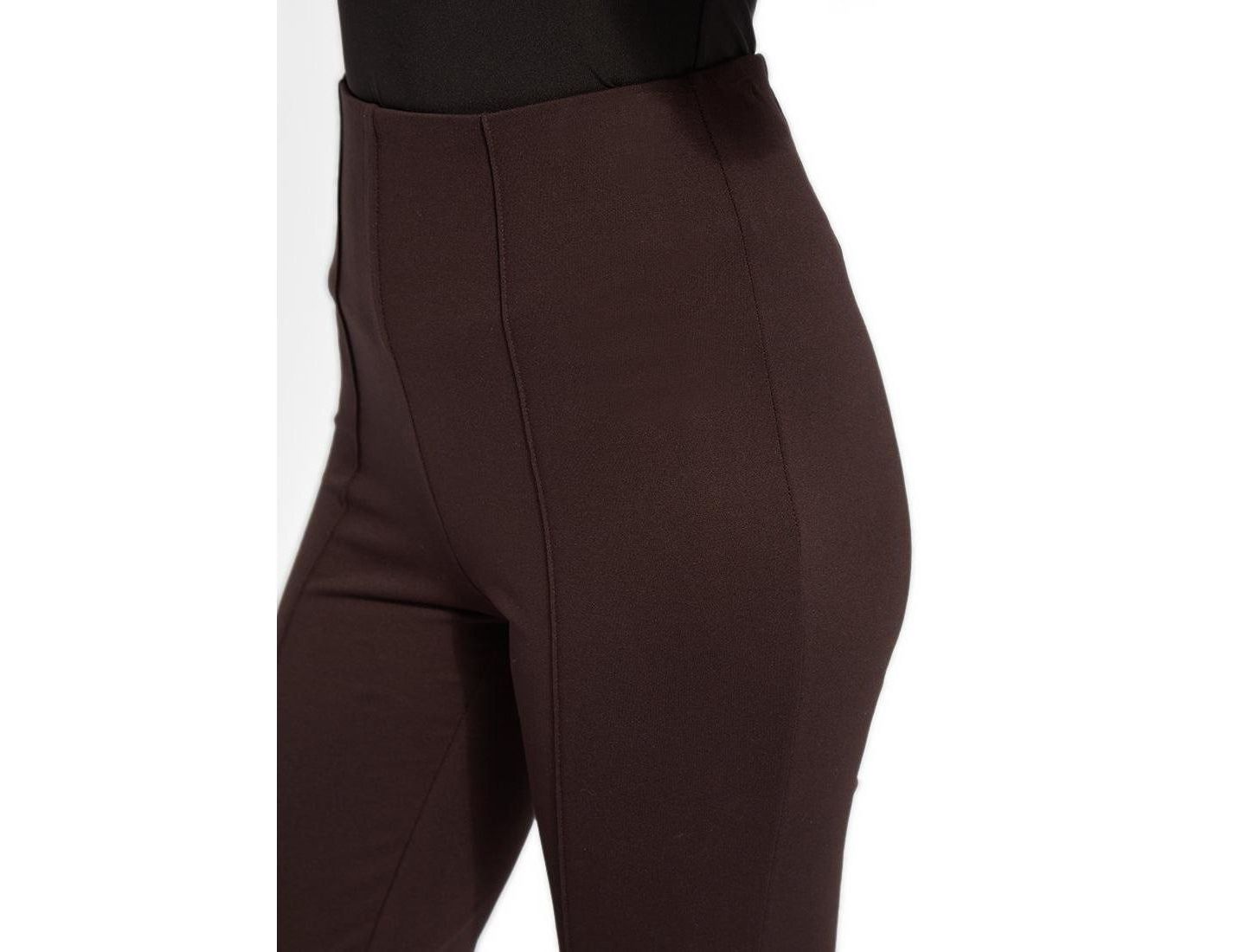Женские брюки LYSSE Elysse Wide Leg, цвет: Тёмно-коричневый — фото 3