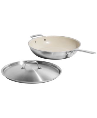 Stainless Steel 6-Quart Weeknight Pan with Lid