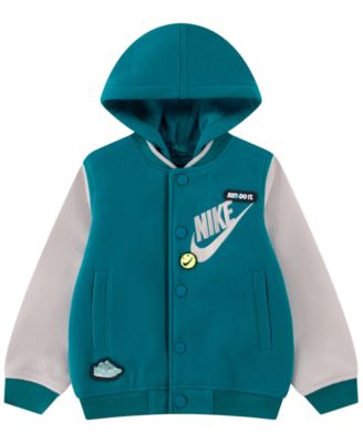 Toddler Boys' 2T-4T Hooded Varsity Jacket
