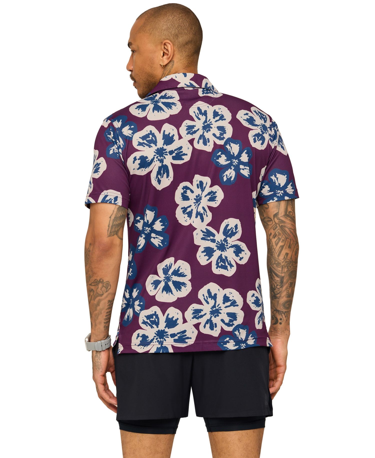Men's The Berry Botanica Floral-Print Regular-Fit Polo Shirt
