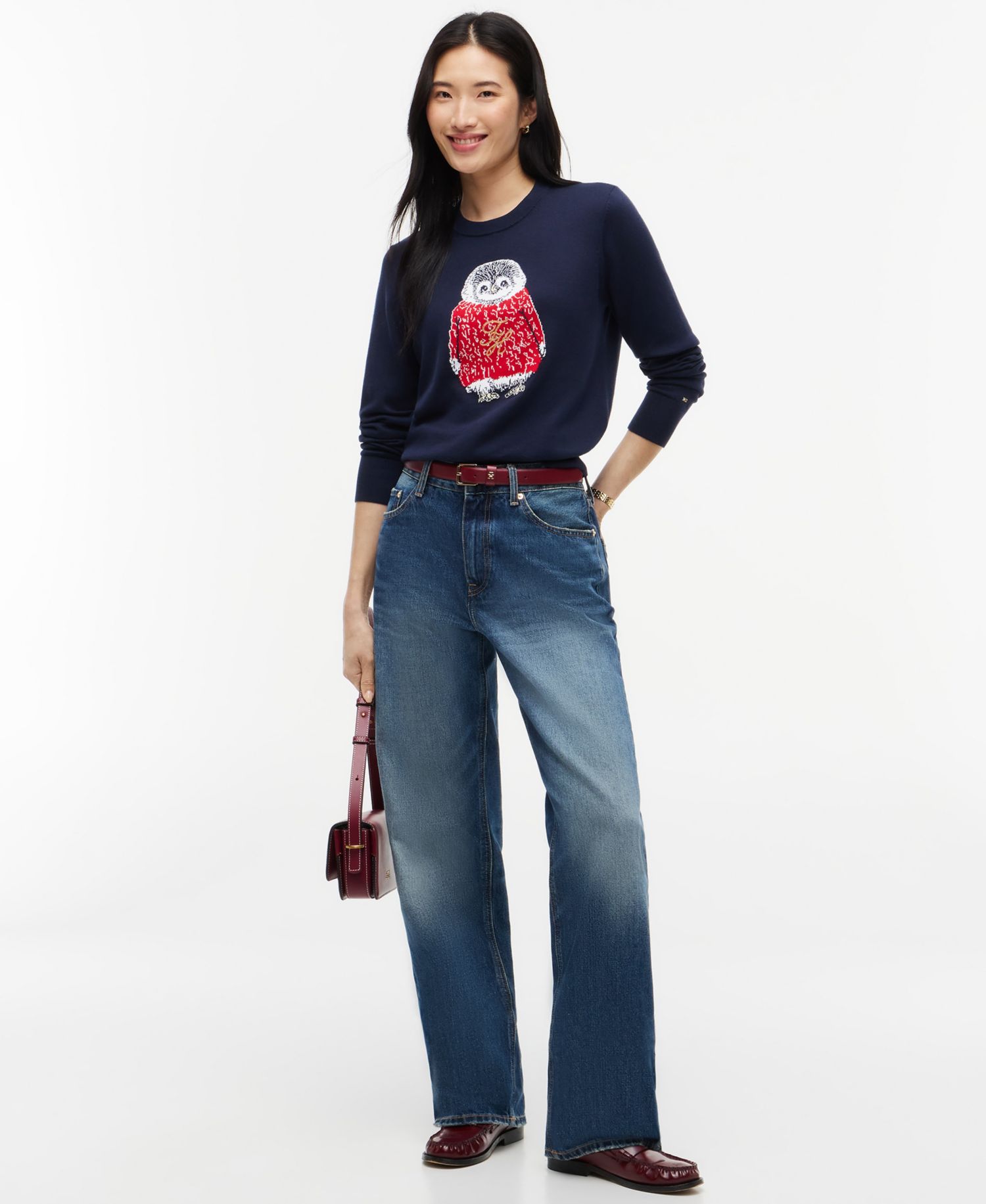 Women's Graphic Crewneck Sweater