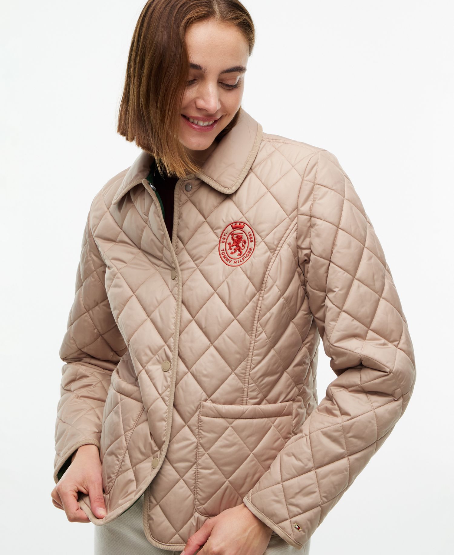 Women's Crest Quilted Barn Jacket