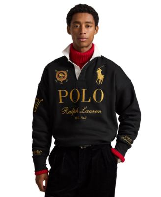 Men's Big Pony Relaxed-Fit Graphic Rugby Sweatshirt