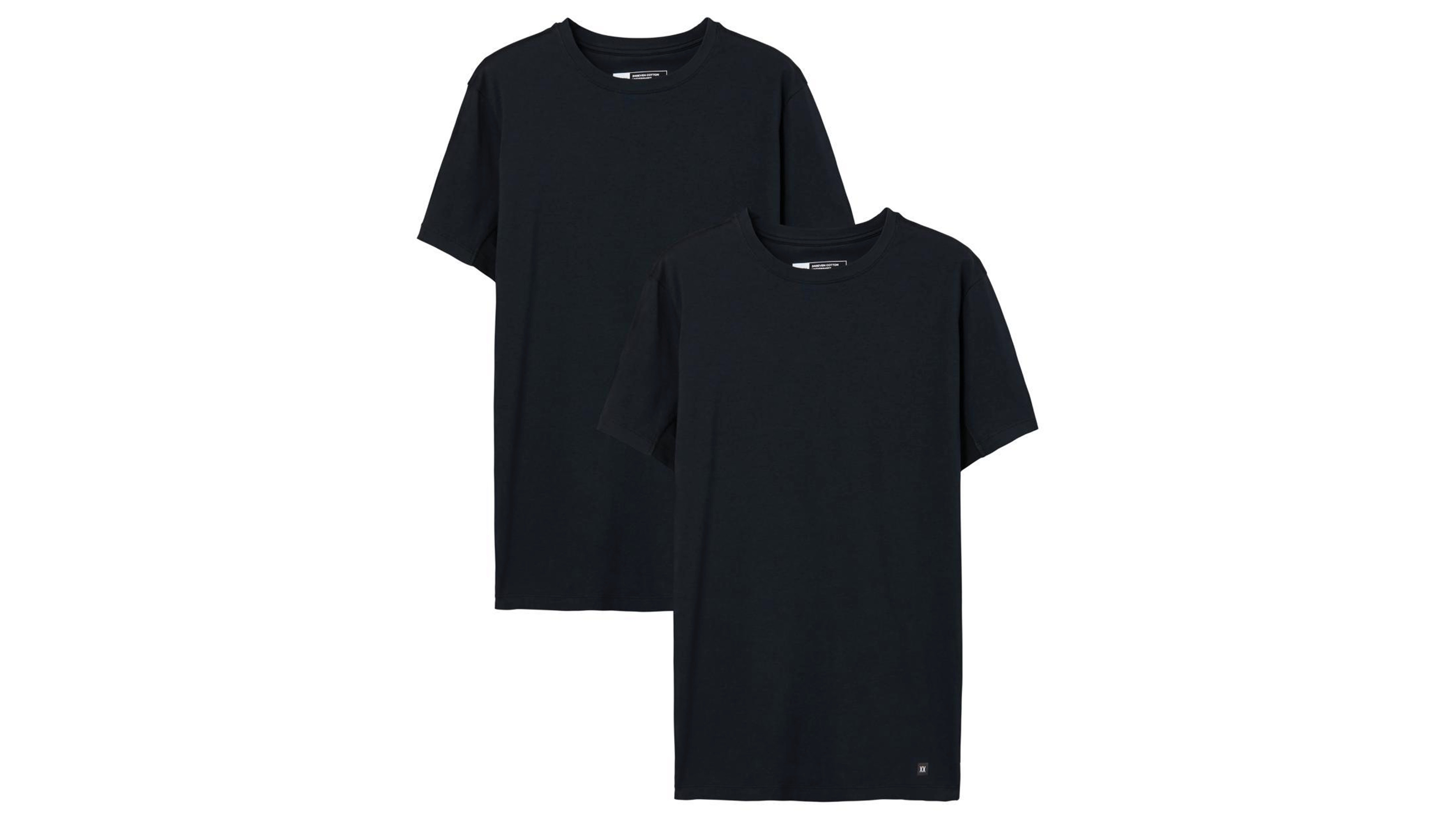 Saxx Men's DropTemp Dry Cotton-Blend Crewneck T-Shirt, 2-Pack