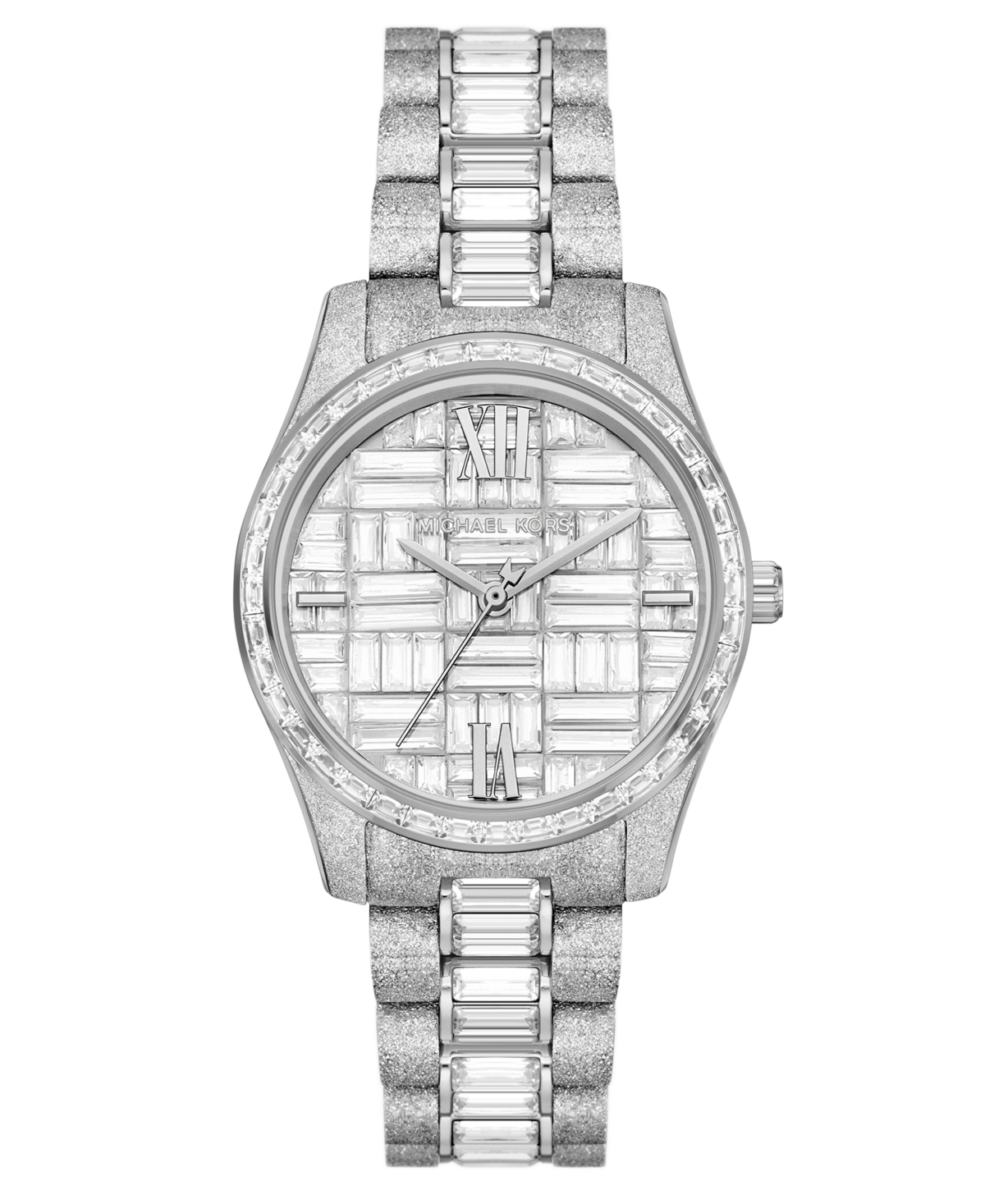 Michael Michael Kors Women's Lexington Quartz Stainless Steel Bracelet Watch 36mm - Silver