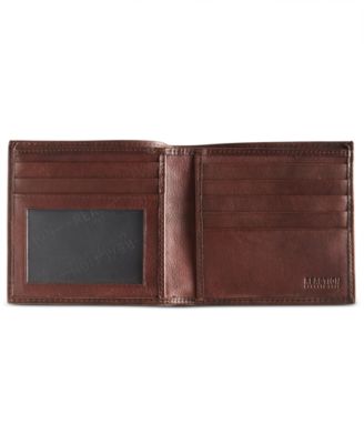 Kenneth Cole Reaction Men's Crunch Hipster Leather RFID Wallet