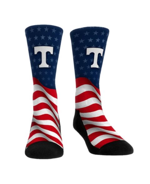 Носки Rock Em Socks Tennessee Volunteers Patriotic Flag с круглым вырезом, унисекс