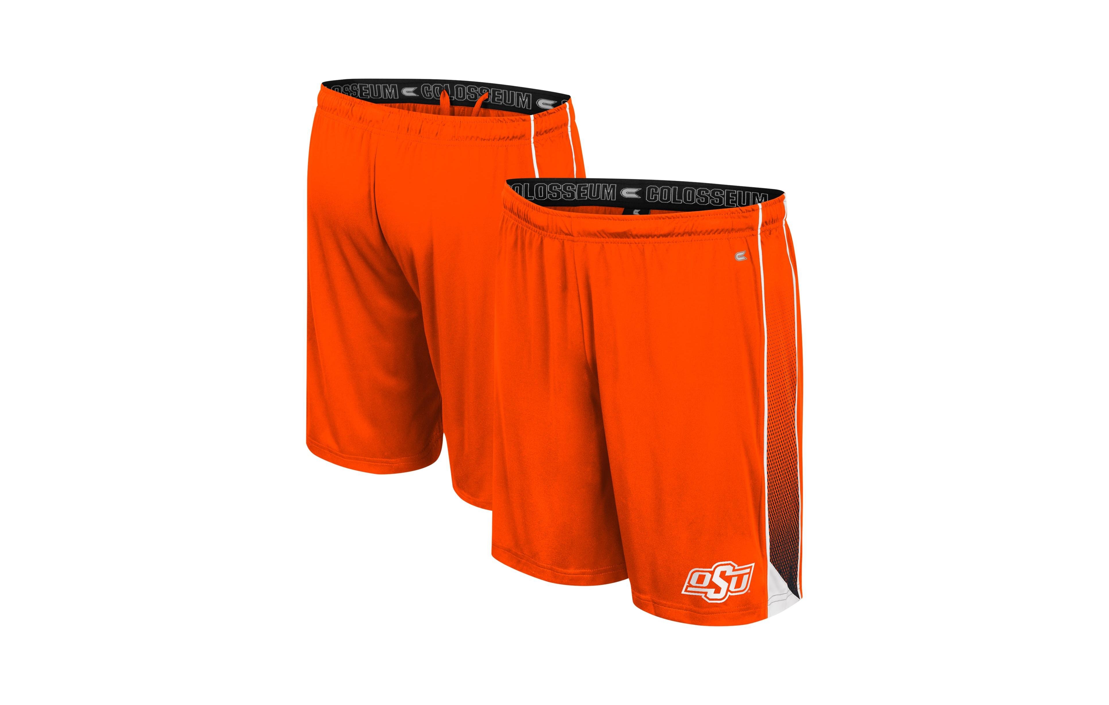 Colosseum Men's Online Dotted-Pattern Oklahoma State Cowboys Shorts, 8" Inseam