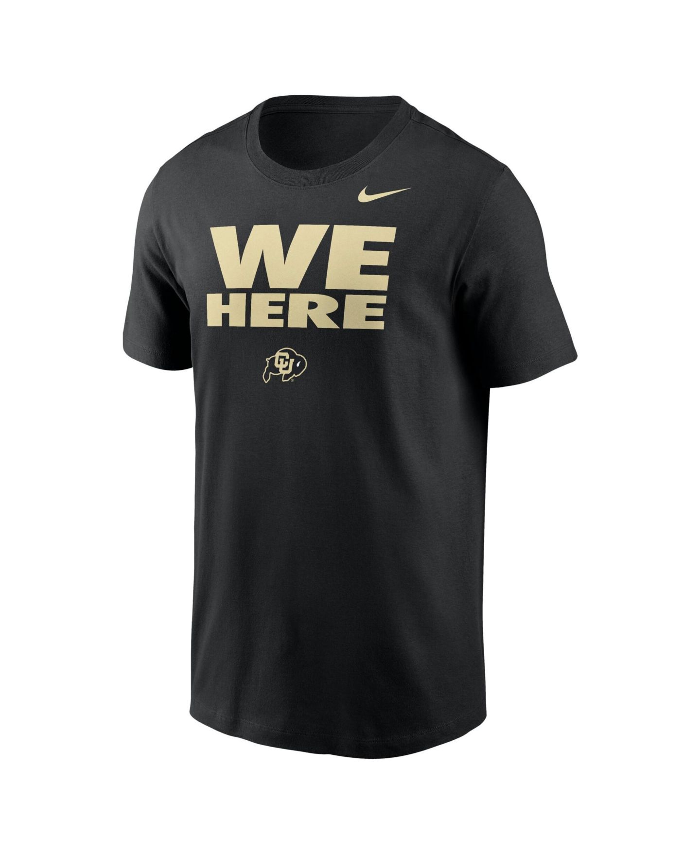 Мужская футболка Nike Black Colorado Buffaloes Practice Dri-FIT — фото 2