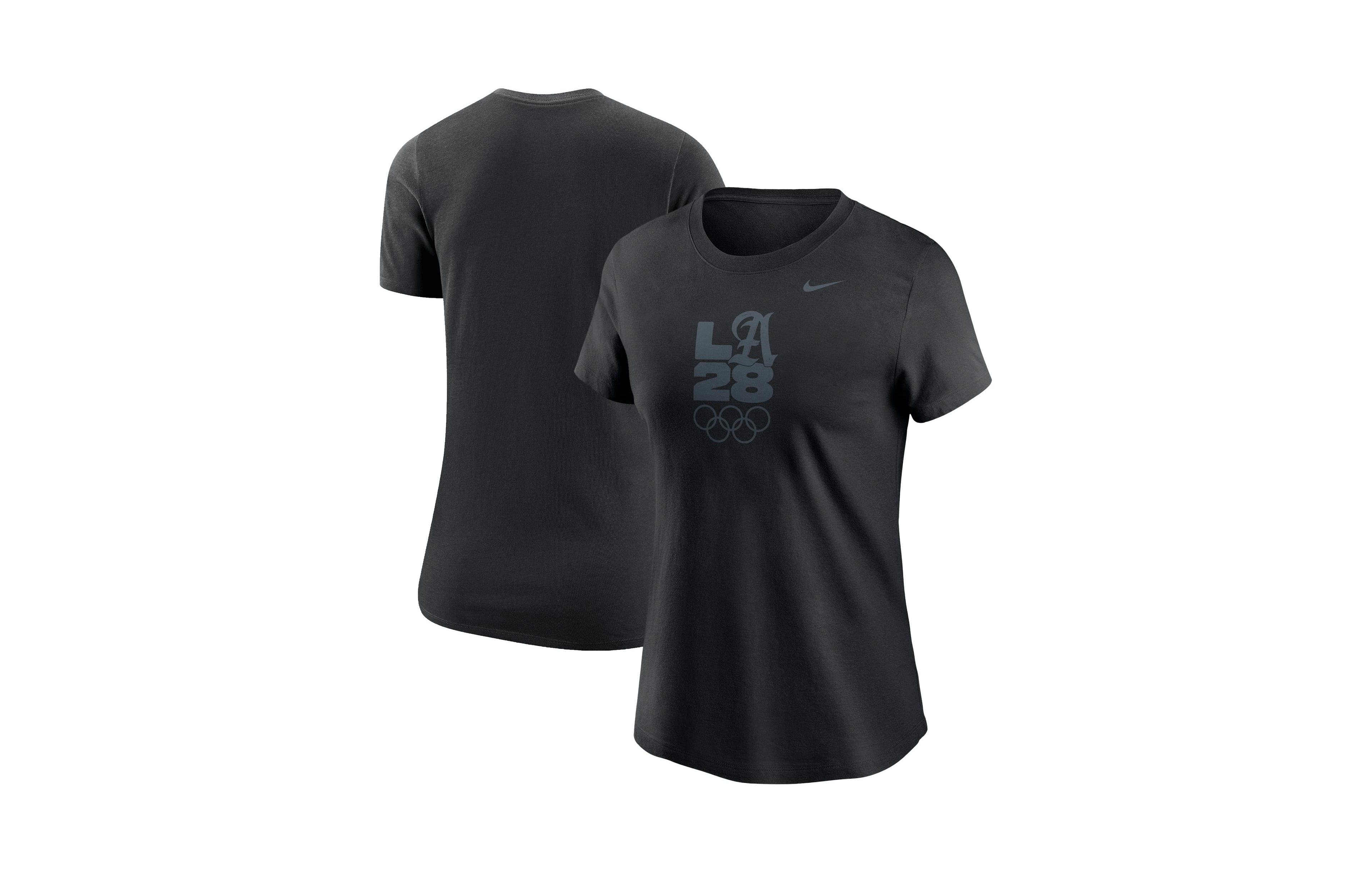 Women's Nike Black LA28 Summer Olympics Core T-Shirt