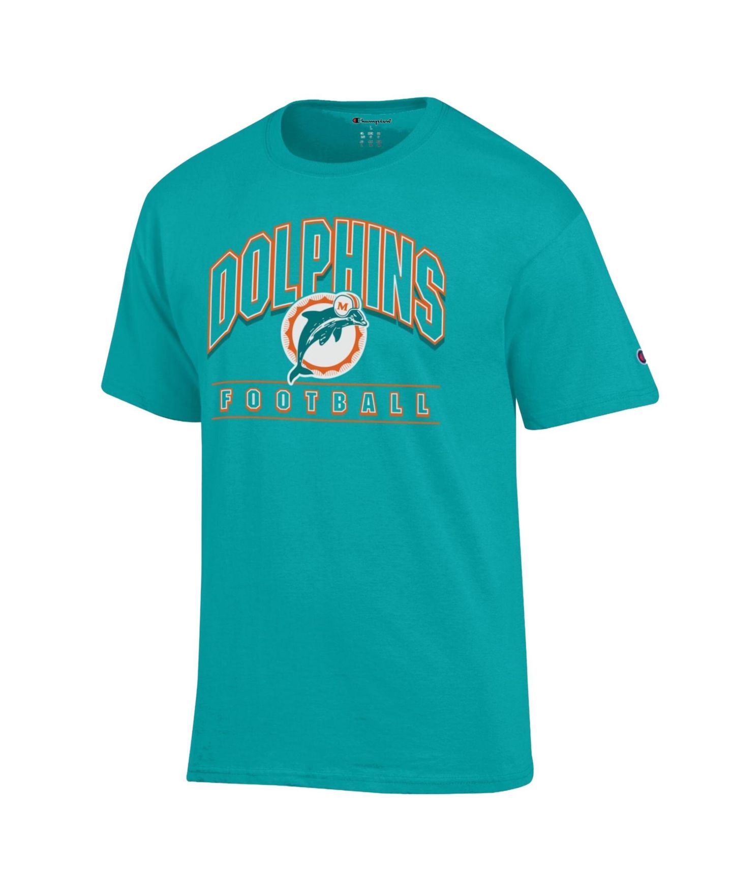Мужская футболка Champion Aqua Miami Dolphins Jersey — фото 2
