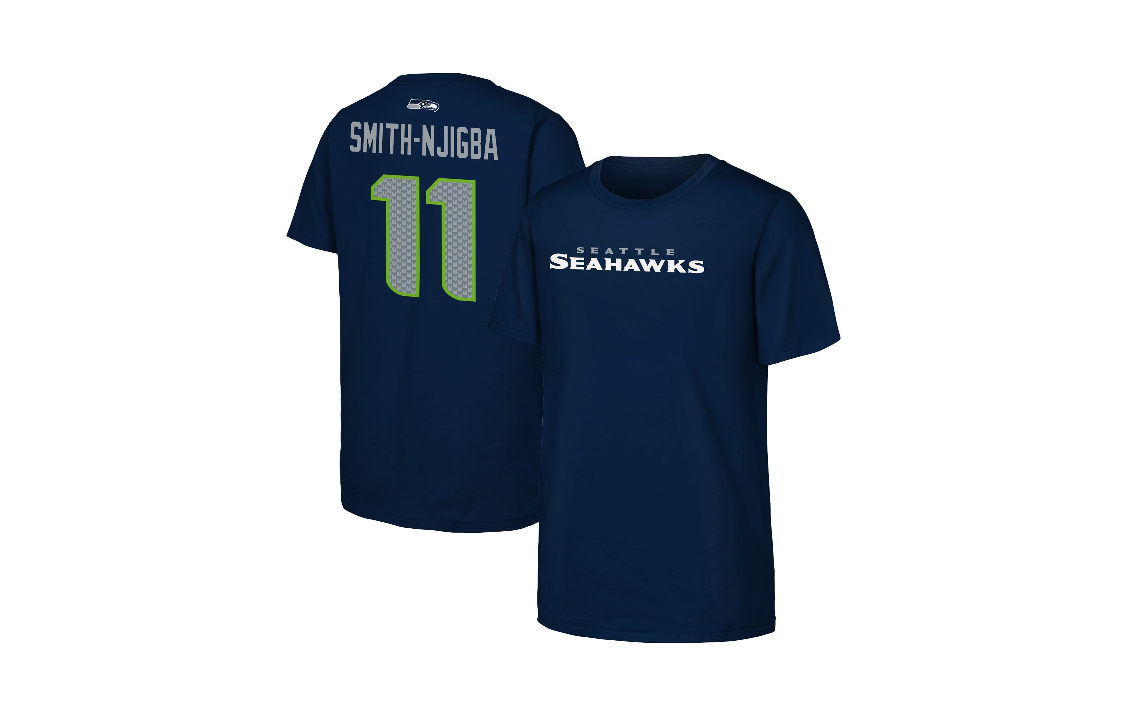 Outerstuff Boys' and Girls' Seattle Seahawks Jaxon Smith-Njigba Classic-Fit T-Shirt