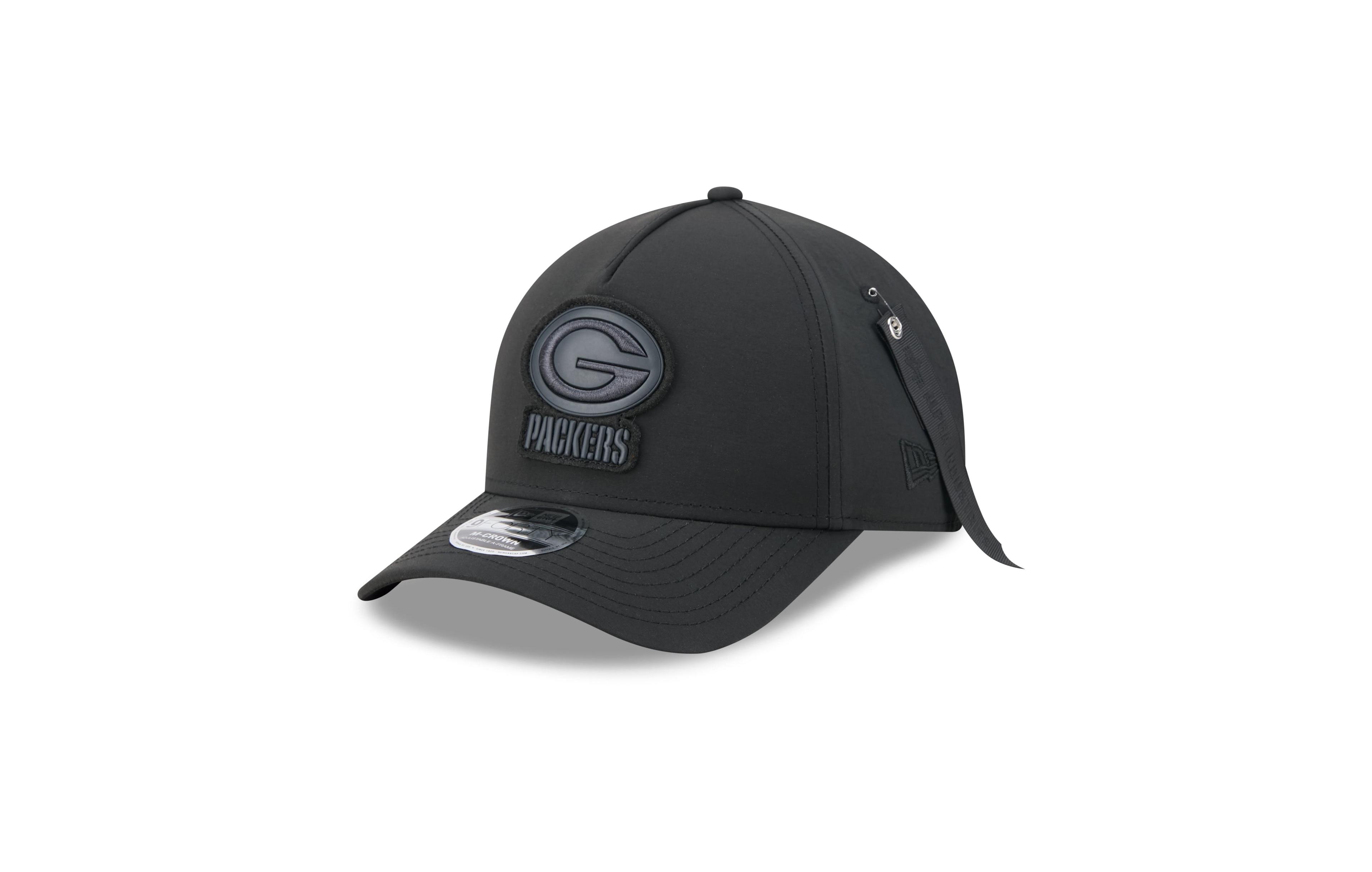 New Era X Alpha Industries Green Bay Packers 9FORTY A-Frame Adjustable Hat