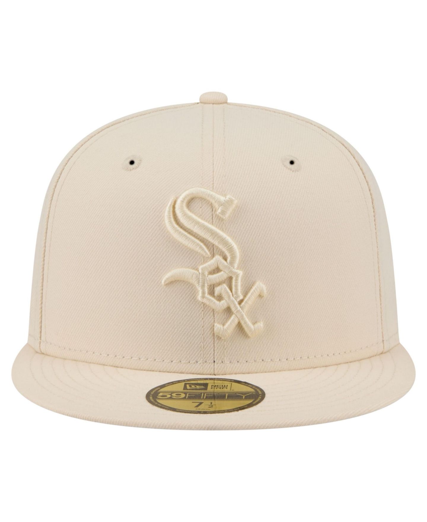 Мужские головные уборы New Era Cream Chicago White Sox Color Pack 59FIFTY Fitted Hat — фото 2