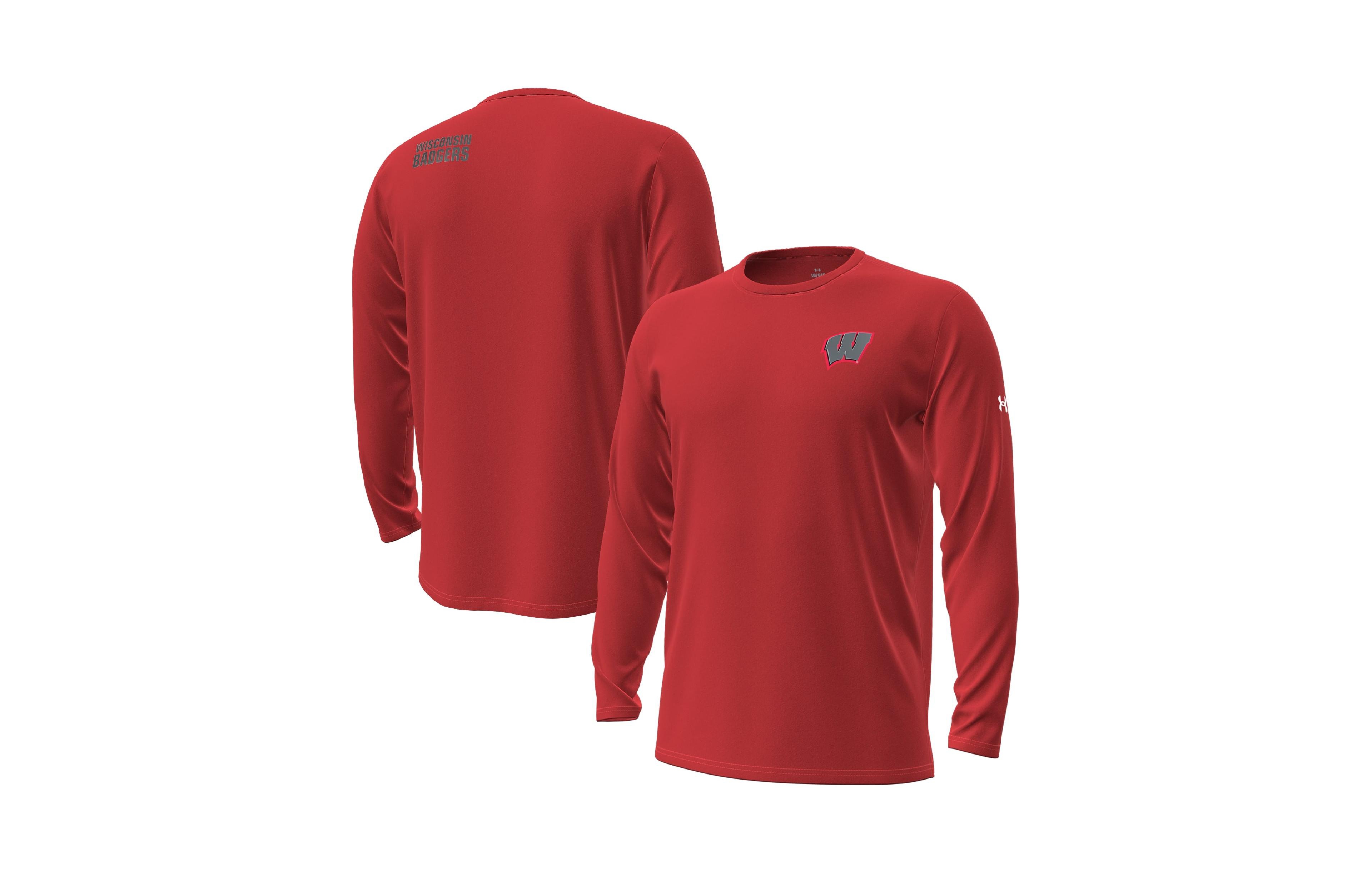 Under Armour Men's Wisconsin Badgers 2026 Lambeau Field Collection Vanish Long Sleeve T-Shirt