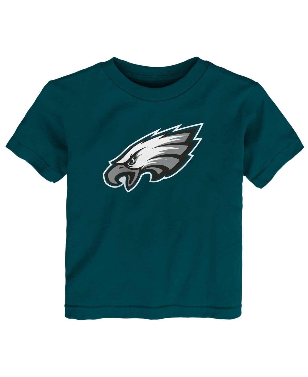 Outerstuff Boys' and Girls' Philadelphia Eagles Crewneck T-Shirt - Midnight Green