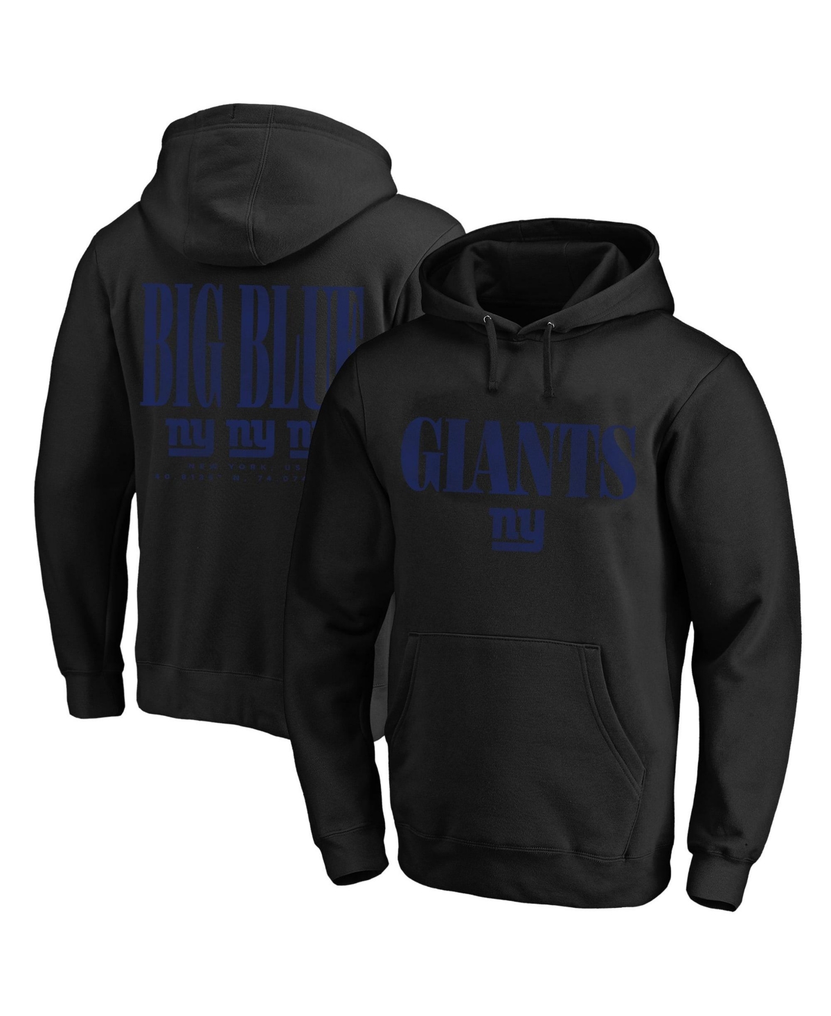 Fanatics Men's Big & Tall New York Giants Intense Rivalry Relaxed-Fit French Terry Hoodie