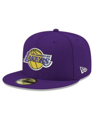 Men's  Purple Los Angeles Lakers Team 59FIFTY Fitted Hat