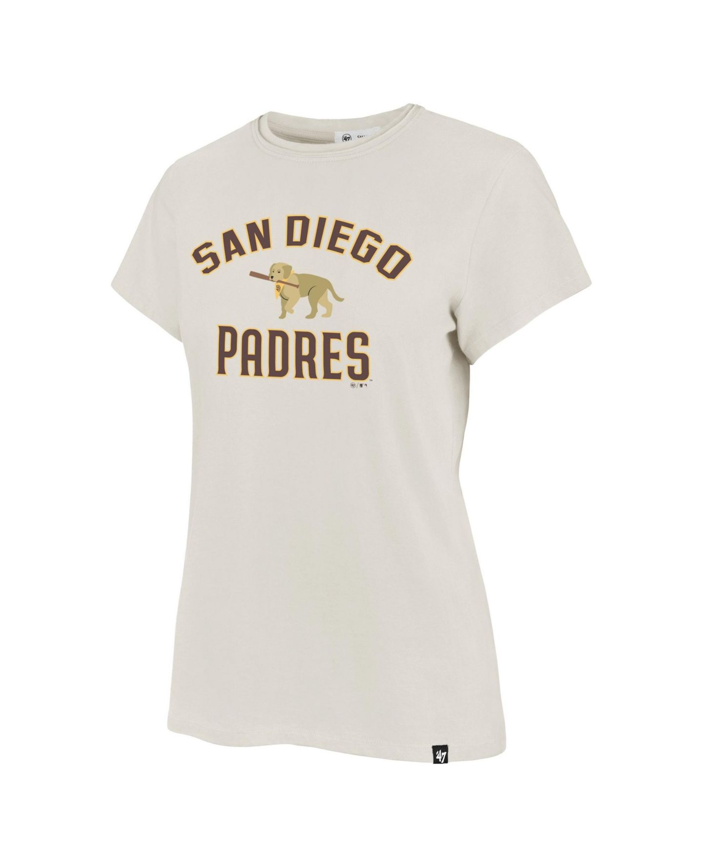Женская футболка '47 Brand Sand San Diego Padres Regional Frankie — фото 2