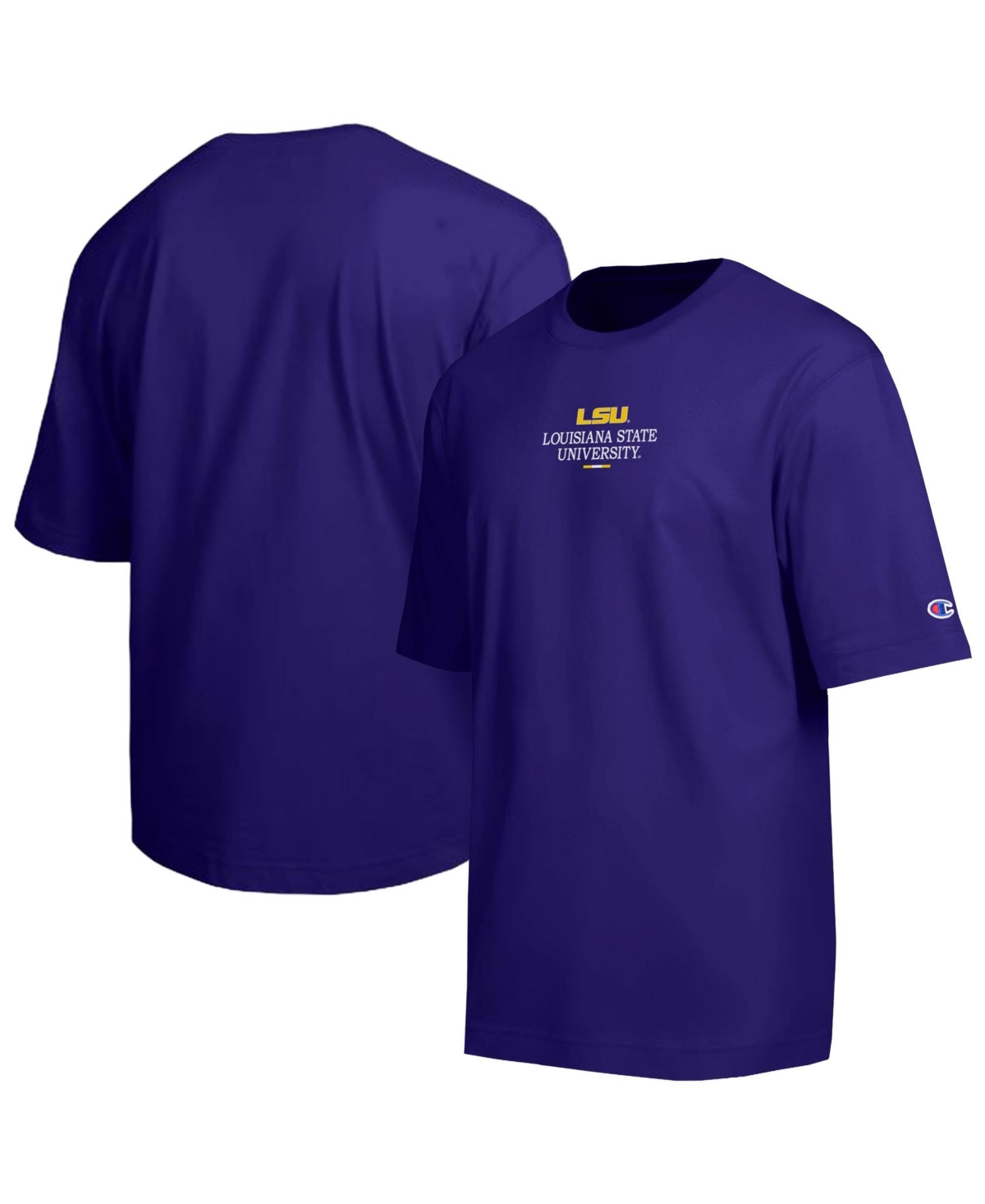 Champion Men's Lsu Tigers All-Star Screen-Print Graphic Tugless-Collar T-Shirt