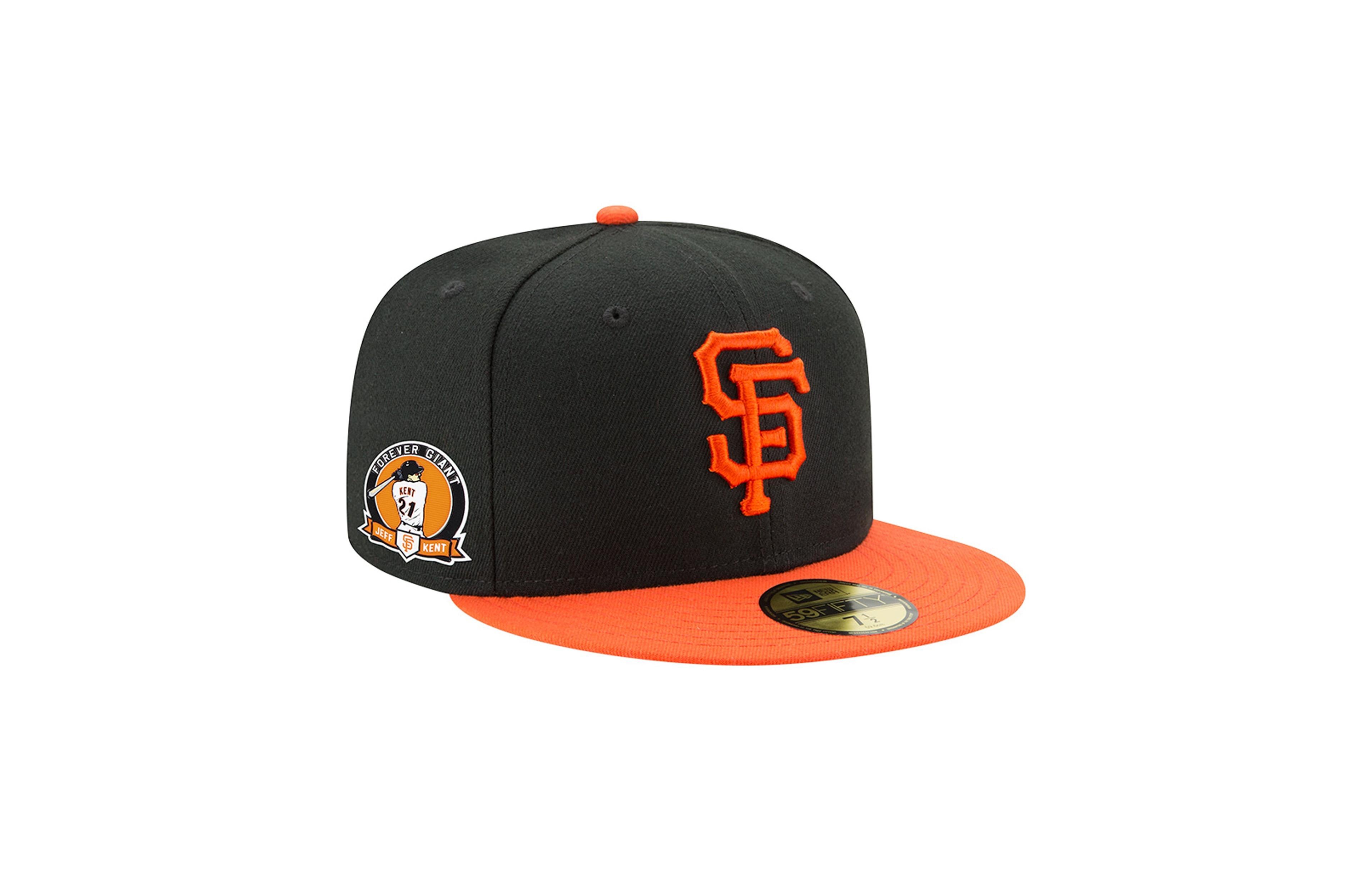 New Era Men's San Francisco Giants Jeff Kent Number Retirement 59FIFTY Fitted Hat