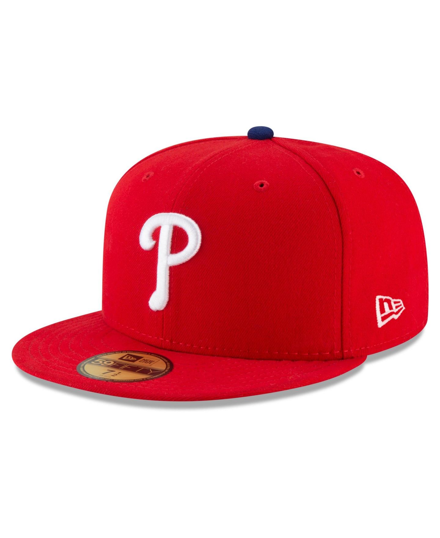 Мужская кепка New Era Red Philadelphia Phillies 2026 Players' Weekend Authentic Collection 59FIFTY Fitted Hat, цвет: Красный — фото 3